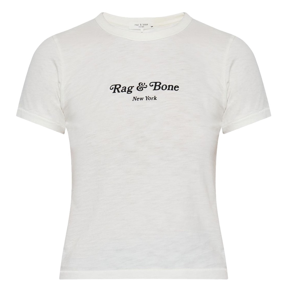 rag & bone Mini Script RB Tee NWT - image 1